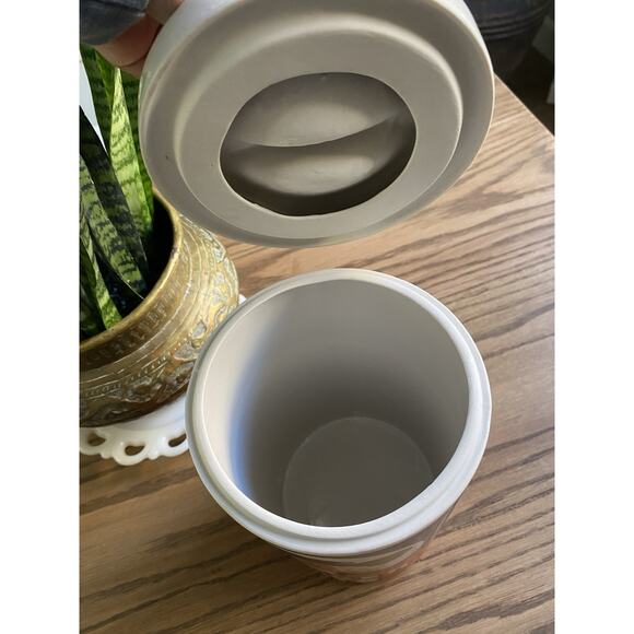 Vintage Old Fashioned Quaker Oats Ceramic Cookie Jar Canister Regal China - Picture 3 of 8